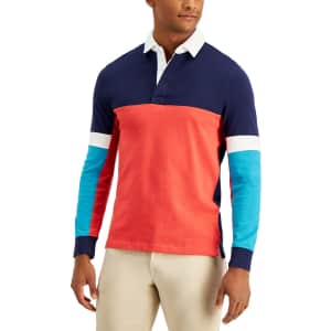 Club Room Men's Rugby Shirt for $19 Club Room Men's Rugby Shirt for $19