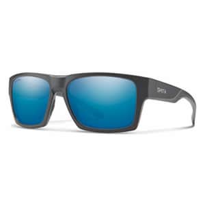 Smith Optics Outlier XL 2 Sunglasses, Matte Charcoal / ChromaPop Polarized Blue Mirror, One Size for $204