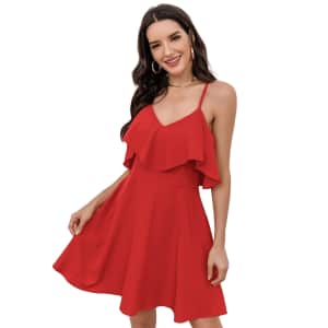 Women's Backless Mini Dress for $12 or 2 for $20