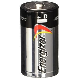 Eveready Energizer Max E95FP-8 D Alkaline Batteries 8 Pack for $17