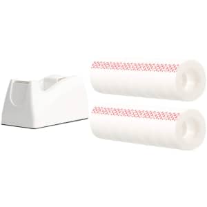 AmazonBasics Clear Tape w/ Dispenser for $11 AmazonBasics Clear Tape w/ Dispenser for $11