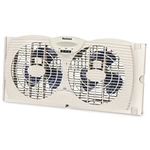 Holmes Dual Blade Manual Window Fan with Reversible Air Flow for $41 Holmes Dual Blade Manual Window Fan with Reversible Air Flow for $41