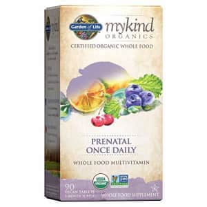 Garden of Life Mykind Organics Prenatal Vitamins - 90 Tablets, Prenatal Once Daily Whole Food for $66 Garden of Life Mykind Organics Prenatal Vitamins - 90 Tablets, Prenatal Once Daily Whole Food for $66
