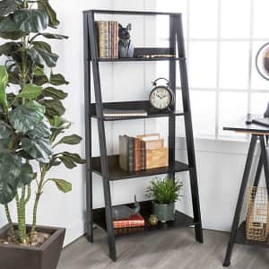 Forest Gate 55" Modern Ladder Bookcase for $108 Forest Gate 55" Modern Ladder Bookcase for $108