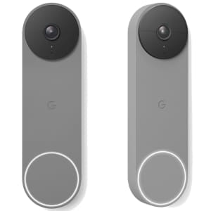 Google Nest Smart WiFi Battery Doorbell 2-Pack for $207