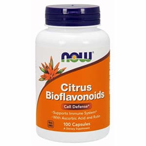 Now Foods NOW Supplements, Citrus Bioflavonoids 700mg, Supports Immune System*, Cell Defense*, 100 Capsules for $11
