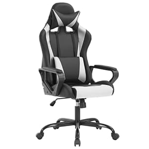 BestOffice Ergonomic Office Chair PC Gaming Chair Cheap Desk Chair PU Leather Racing Chair Executive Computer for $71