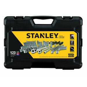 Stanley 123-Piece 1/4" and 3/8" Drive Mechanics Tool Set for $62