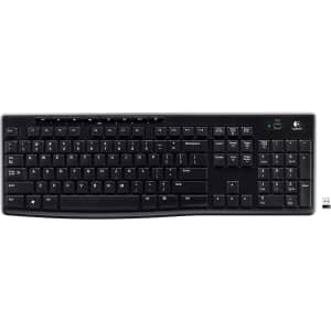 Logitech K270 Wireless Keyboard for $22