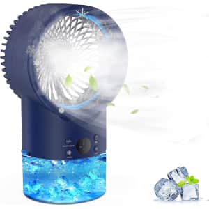 EEIEER Personal Misting Air Conditioner Fan for $46 EEIEER Personal Misting Air Conditioner Fan for $46