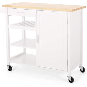 Christopher Knight Home Frances Contemporary Kitchen Cart for $98