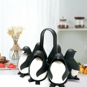 Egguins 3-in-1 Cook, Store, and Serve Egg Holder for $12 Egguins 3-in-1 Cook, Store, and Serve Egg Holder for $12