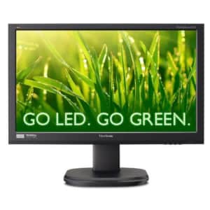 Viewsonic VG2236WM-LED 22-Inch (21.5-Inch Vis) Ergonomic LED Backlit Monitor with 1920x1080 for $109