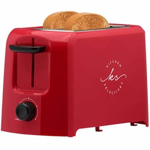 Kitchen Selectives Red 2 Slice Toaster for $28