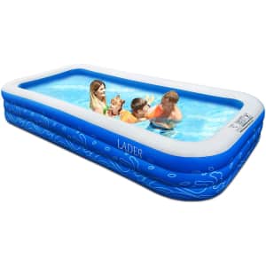 Lader 150" Inflatable Swimming Pool for $80 Lader 150" Inflatable Swimming Pool for $80
