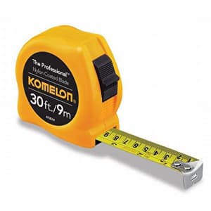 Komelon 4930IM 6 Pack 30ft. The Professional Tape Measure, Yellow for $33
