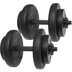 BalanceFrom 40-lb. All-Purpose Weight Set for $41
