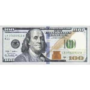 Ottomanson Siesta Collection One Hundred Dollar Bill 22" x 53" Rug for $16 Ottomanson Siesta Collection One Hundred Dollar Bill 22" x 53" Rug for $16