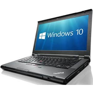Lenovo ThinkPad T430 14" Laptop, Intel Core i5, 8GB RAM, 320GB HDD, Webcam, DVD, Win10 Home. for $190