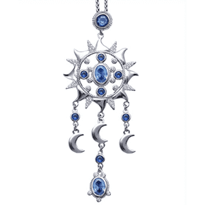 Codilo Sun and Moon Pendant Necklace for $12 Codilo Sun and Moon Pendant Necklace for $12