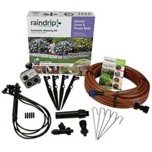 Raindrip Automatic Ground Cover & Flower Bed Kit for $56