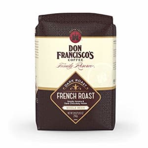 Don Francisco's French Dark Roast Whole Bean Coffee, French Roast Whole Bean, 28 Oz for $18 Don Francisco's French Dark Roast Whole Bean Coffee, French Roast Whole Bean, 28 Oz for $18
