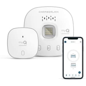Chamberlain myQ Wireless Smart Garage Hub and Controller for $29