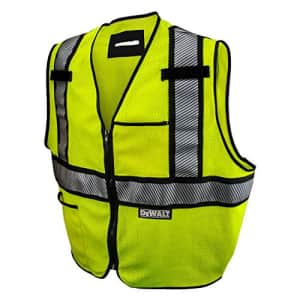 DEWALT DSV971-2X Industrial Safety Vest, Multicolor, One Size for $24