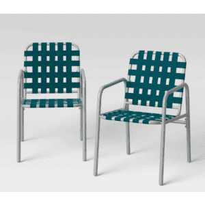 Project 62 Acton Strapping Patio Club Chairs 2-Pack for $102 Project 62 Acton Strapping Patio Club Chairs 2-Pack for $102