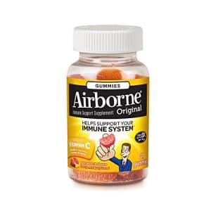 Airborne Immune Support Supplement with Vitamin C Chewable Gummies, 21 Count for $11 Airborne Immune Support Supplement with Vitamin C Chewable Gummies, 21 Count for $11