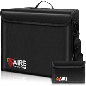 Aire Fireproof Document Bag Kit for $33 Aire Fireproof Document Bag Kit for $33