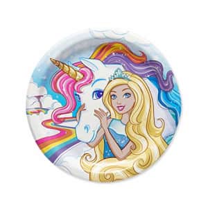 American Greetings Barbie Party Supplies, Paper Dinner Plates (36-Count) for $13