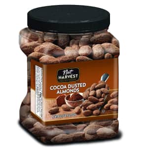 Nut Harvest Cocoa Dusted Almonds 36-oz. Jar for $13 w/ Sub & Save Nut Harvest Cocoa Dusted Almonds 36-oz. Jar for $13 w/ Sub & Save