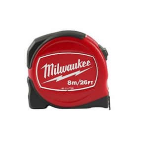 Milwaukee 48227726 8m/26ft Pro Compact Tape Measure S8-26/25 for $21