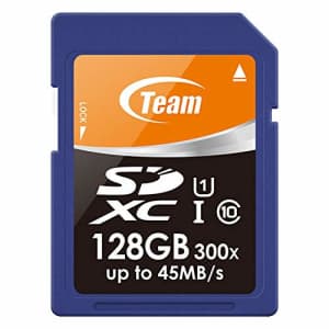 Team Group Team SDXC Card 128GB Class10 ECO package(UHS-1) for $56