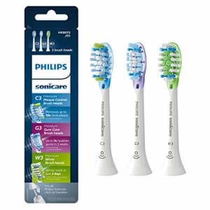 Philips Sonicare HX9073/65 Genuine Replacement Toothbrush Head Variety Pack - Premium Plaque for $37