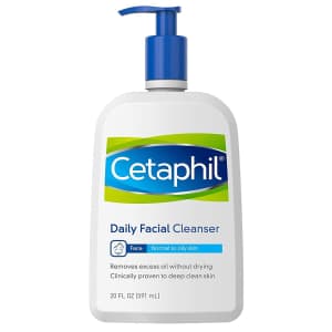 Cetaphil 20-oz. Daily Facial Cleanser for $9.83 via Sub & Save Cetaphil 20-oz. Daily Facial Cleanser for $9.83 via Sub & Save