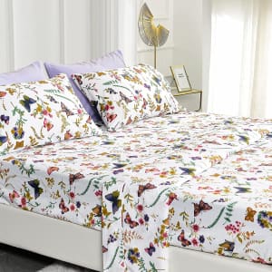 American Home Collection Print Bedding Set for $25