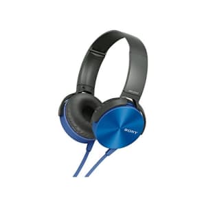 Sony MDR-XB450 Extra Bass Smartphone Heatset (Blue) for $130