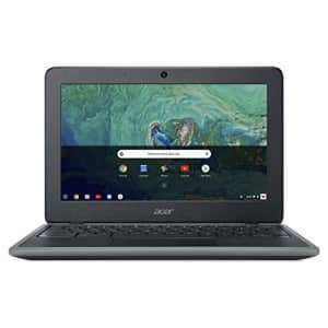 Acer Chromebook 11, Celeron N3350, 11.6" HD, 4GB LPDDR4, 32GB eMMC, Google Chrome, C732-C6WU for $65