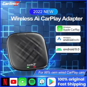 Carlinkit Wireless CarPlay Adapter Android 9.0 Ai Box for $121