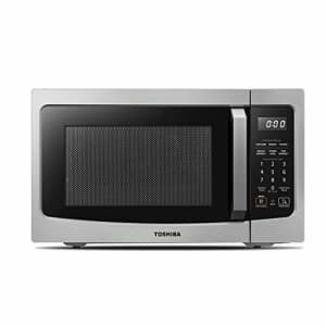 Toshiba ML-EM34P(SS) Smart Countertop Microwave Oven Works with Alexa, Humidity Sensor and Sound for $153