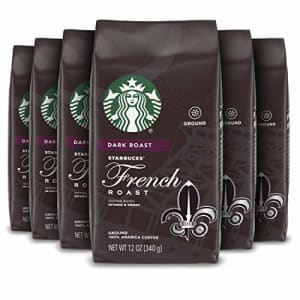 Starbucks Dark Roast Ground Coffee French Roast 100% Arabica 6 bags (12 oz. each) for $59