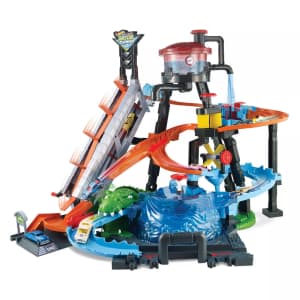 Hot Wheels Ultimate Gator Car Wash Playset for $30 Hot Wheels Ultimate Gator Car Wash Playset for $30