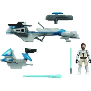 Star Wars Mission Fleet Expedition Class OBI-Wan Kenobi Jedi Speeder for $9