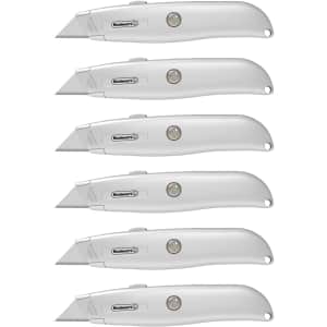 Stalwart Retractable Blade Utility Knife 6-Pack for $45 Stalwart Retractable Blade Utility Knife 6-Pack for $45