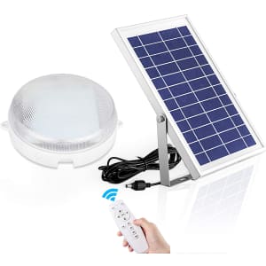 SunBonar Solar LED Pendant Light for $28