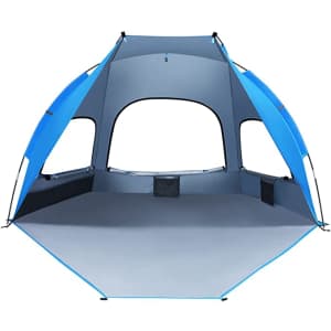 Feflo Beach Tent Sun Shade. That's a savings of $30.
