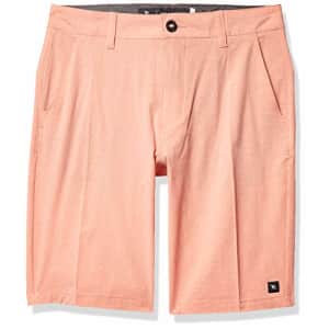 Rip Curl Phase Mirage 21" Men's Shorts, Coral 20, 28 for $14