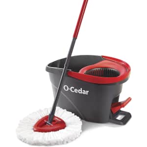 O-Cedar EasyWring Microfiber Spin Mop and Bucket for $30 O-Cedar EasyWring Microfiber Spin Mop and Bucket for $30